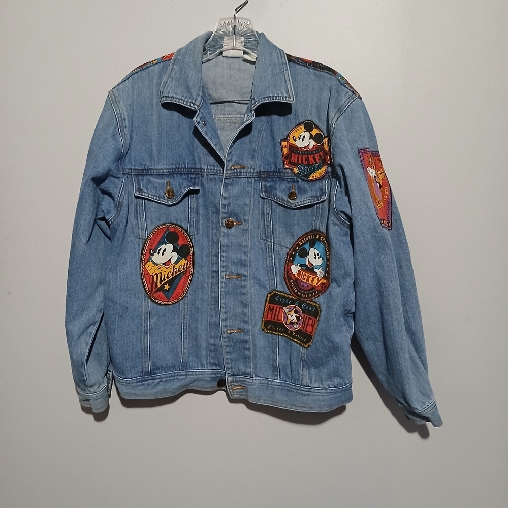 Mickey And Co. Vintage Ladies Jean Jacket.